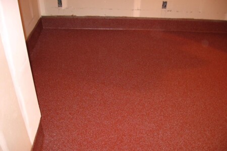 Red Resinous Flooring