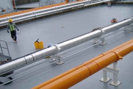Resinous Flooring in large industrial area