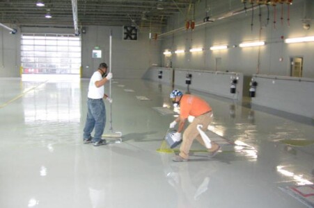 Pouring Resinous Flooring