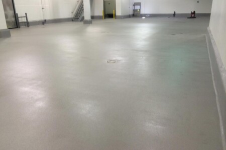 Light Gray Resinous Flooring