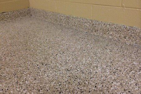 Closeup of Resinous Flooring
