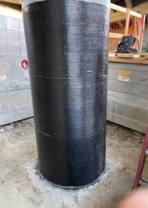Roll of Structural Strengthening vinyl sheet