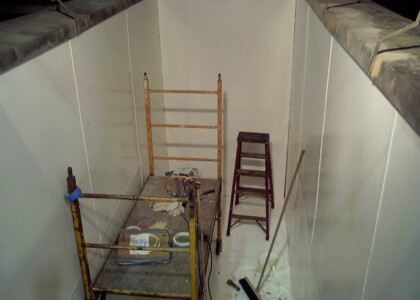 Application of tank lining in small tank