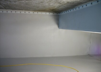 Columbia data center plastic liner